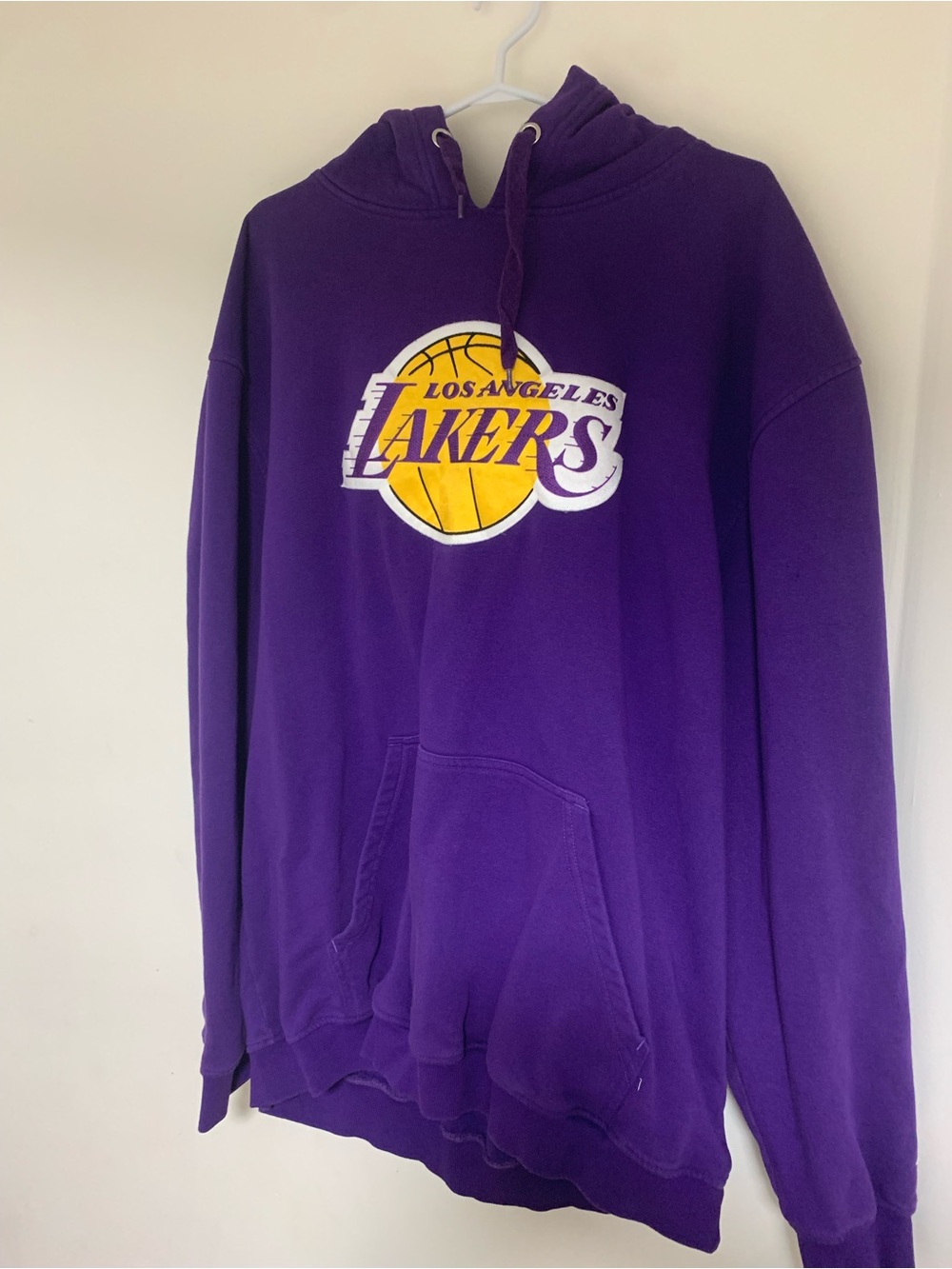 NBA Los Angeles Lakers Purple Crewneck Hoodie